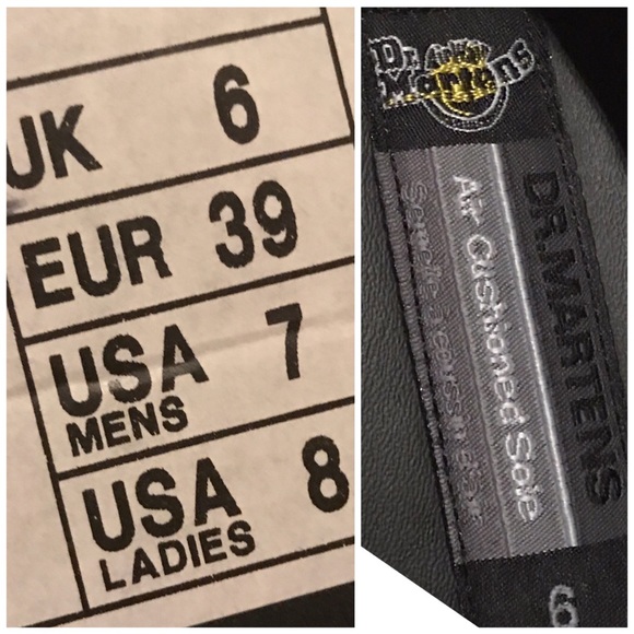 NEW! DR MARTENS Wedges Loafer Shoes 8-8.5 HandMade in ENGLAND DOCS Espresso RARE - Picture 9 of 9